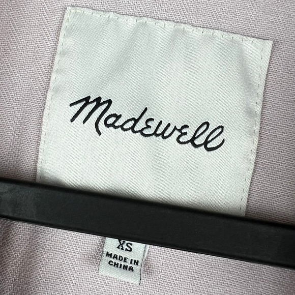 Madewell Lavender Purple Connor Cropped Button Front Chore Jacket Size XS - Picture 7 of 8